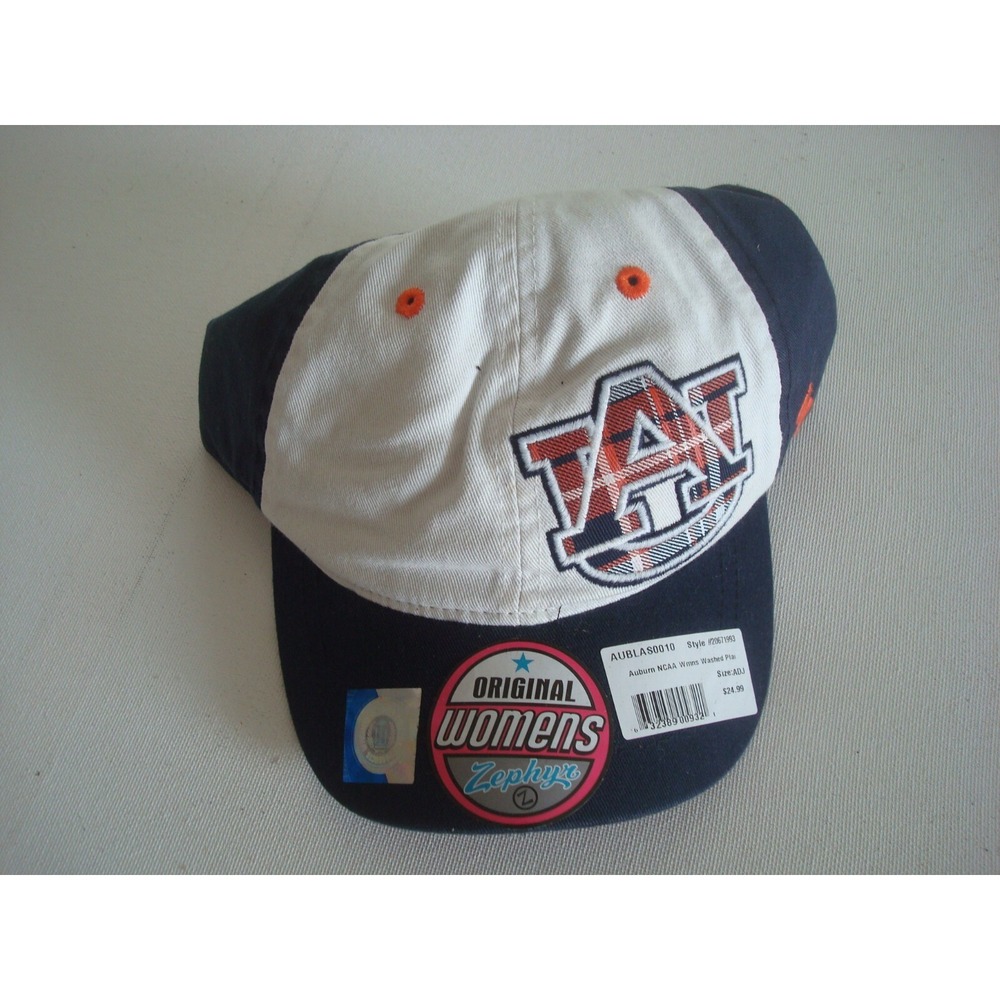 WOMENS AUBURN TIGERS    BEACH ‎ GOLF STRAPBACK DEADSTOCK HAT CAP VINTAGE R2